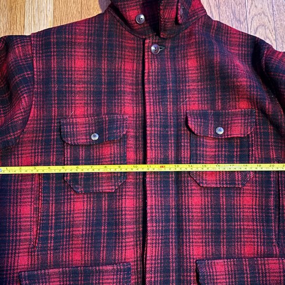 Vintage Woolrich Mackinaw Hunting Coat Sz. Med - Picture 5 of 9